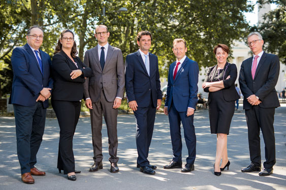 Gruppenfoto der Rechtsanwälte
